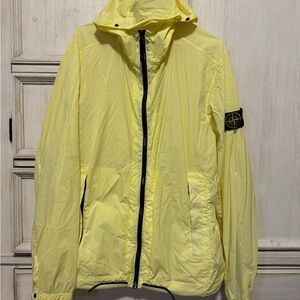 Stone Island Bright Yellow Windbreaker Jacket